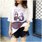 Bling Glitter Women Waist Chest Bag