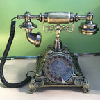 Rotary Dial European and American Vintage Antique Telephone
