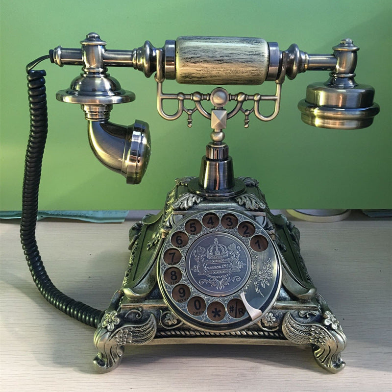 Rotary Dial European and American Vintage Antique Telephone