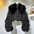Fur Down Jacket Coat women's
