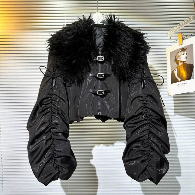 Fur Down Jacket Coat women's