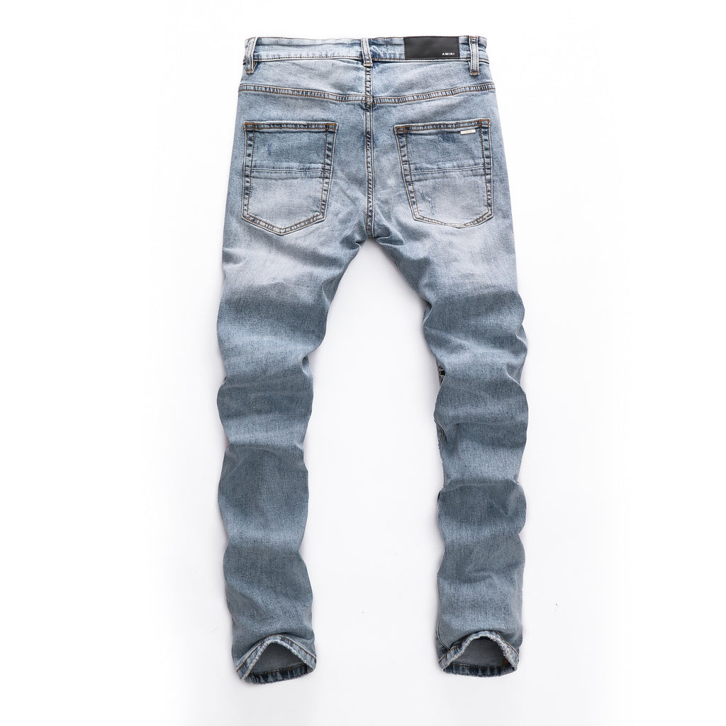 Amiri  Washed White Men's Jeans