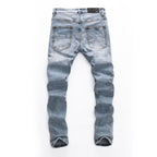 Amiri  Washed White Men's Jeans
