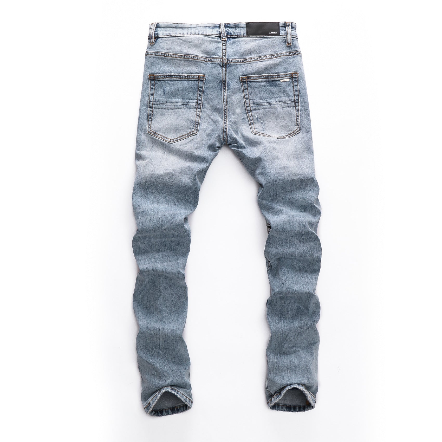 Amiri  Washed White Men's Jeans