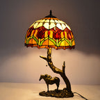 European Vintage Tiffany Table Lamp