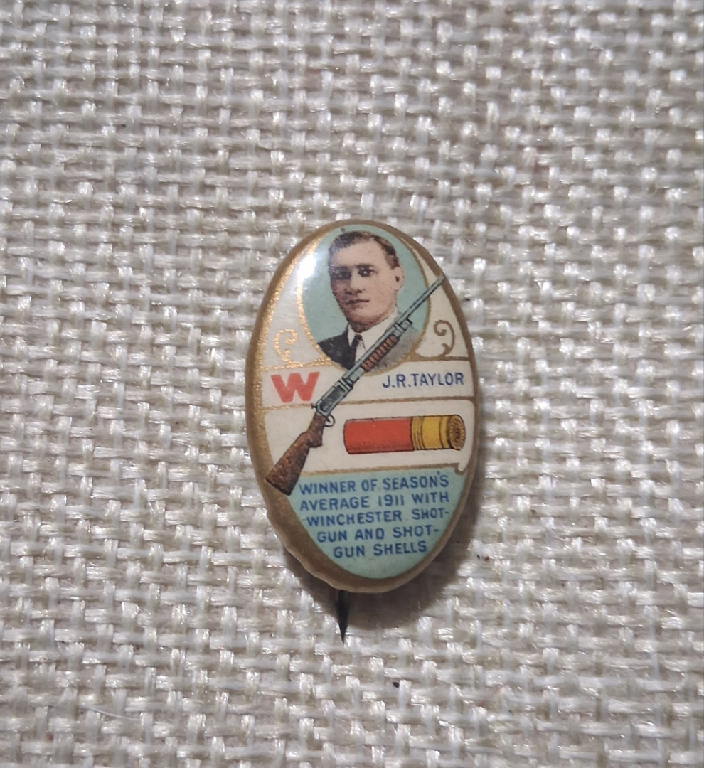 Winchester Pinback Button J.R. Taylor 1911