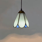 Retro Mediterranean Creative Stained Glass Chandelier