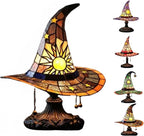 Witch Hat Lamp, Spooky Fun For Small Witches, Handmade Witch Hat Shaped Decoration For Bedroom Party Decorations(Purple)